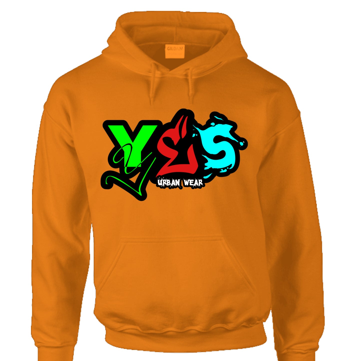 SAFETY ORANGE - FRONT