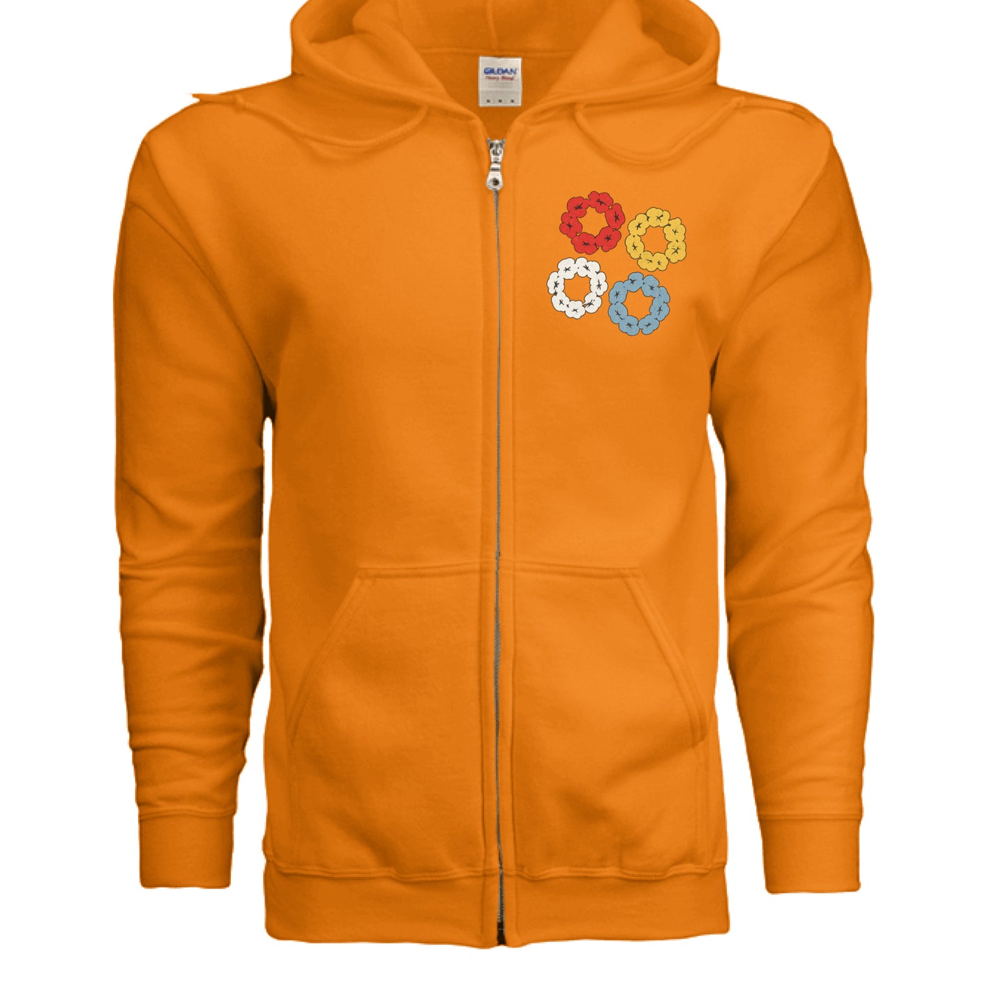 SAFETY ORANGE - FRONT