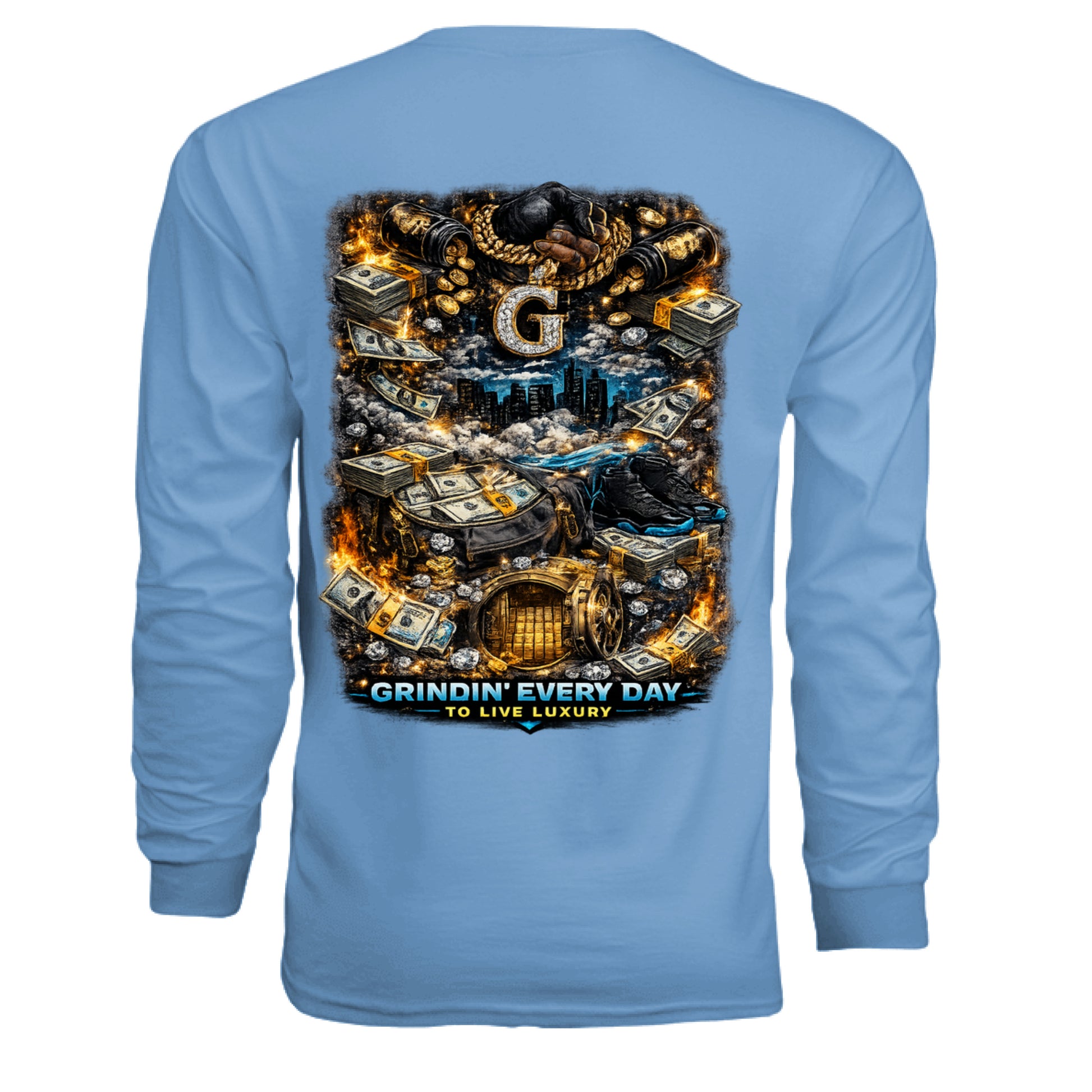 CAROLINA BLUE - BACK