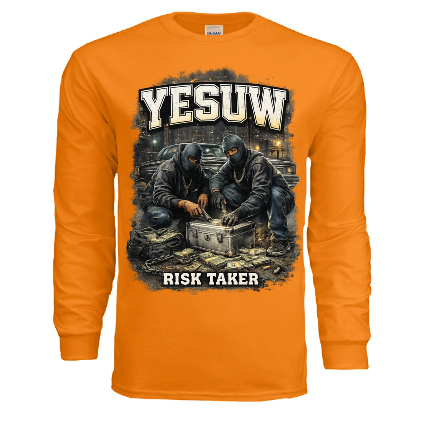 SAFETY ORANGE - FRONT